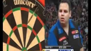 Adrian lewis world championship final 9 darter [upl. by Dunc830]