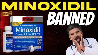 AskDrJohnWatts  MINOXIDIL BANNED  Hair Specialist Explains [upl. by Hayikaz]