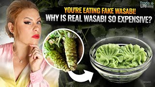 Youre eating fake wasabi Why is real wasabi so expensive [upl. by Griffie458]