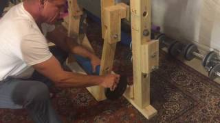 DIY Leg Curl for Power Rack [upl. by Dotti]