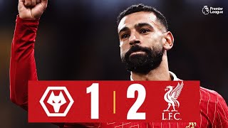 Wolves vs Liverpool 12 Highlights  Premier League  20242025 [upl. by Chouest]