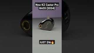 All new KZ Castor Pro Bass version 👌 unboxing shorts earphone [upl. by Esmond233]