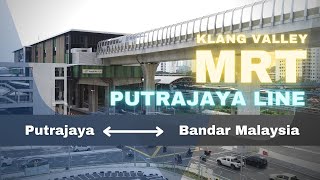 MRT Putrajaya Line  Fast Progress and Completing Soon [upl. by Ayhdiv]