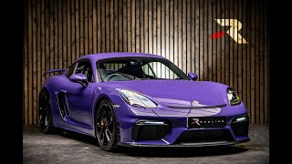 Porsche 718 Cayman 40 GT4 PDK Euro 6 ss 2dr [upl. by Selmner]