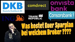 Was kostet Euer ETF Sparplan bei welchem Broker  Flatex Depot Gebühren NeinDanke  inkl Tabelle [upl. by Grethel]