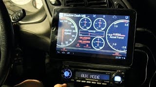 Evans Megasquirt Build Ep 31  Android Gauges [upl. by Everson658]