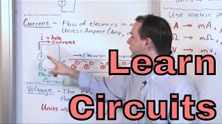 Lesson 1  Voltage Current Resistance Engineering Circuit Analysis [upl. by Sherrie]