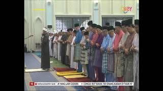 N5AIDILADHA SULTAN PERAK TUNAI SOLAT DI MASJID SULTAN AZLAN SHAH IPOH 11 OGOS 2019 [upl. by Jimmie]