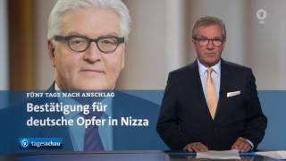 tagesschau 2000 Uhr 19072016 [upl. by Iain]