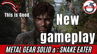 NEW GAMEPLAY METAL GEAR SOLID Δ SNAKE EATER [upl. by Eidroj]