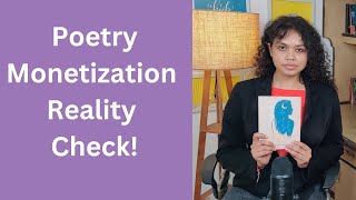 Poetry monetization reality check  Explained in Hindi  Poetry Tips for Beginners [upl. by Anairotciv]