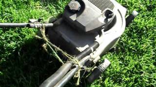 How to change a Victa Lawn Mower 4 Blade Part 5 [upl. by Calder57]