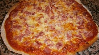 Receta  Masa fina para pizzas [upl. by Ajed958]