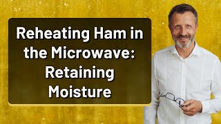 Reheating Ham in the Microwave Retaining Moisture [upl. by Adlez]