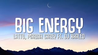 Latto Mariah Carey  Big Energy Lyrics ft DJ Khaled [upl. by Taffy]