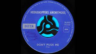 Dont push me Stereo  The Hedgehoppers Anonymous [upl. by Kcirdehs]