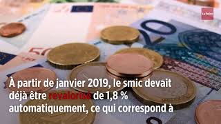 Smic  100 euros de plus vraiment [upl. by Oicirtap]