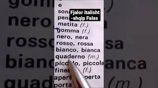 Fjalor italisht shqip Falas [upl. by Delfeena]