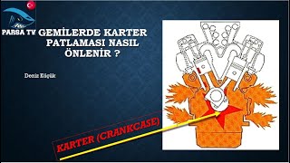 Gemilerde Karter Patlaması Nasıl Önlenir How to prevent Crankcase Explosion [upl. by Rochell252]