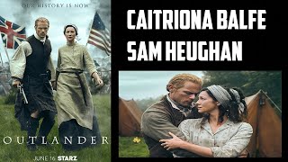 Caitriona Balfe amp Sam Heughan Interview  Outlander S7 STARZ [upl. by Ulund]