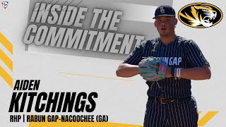 Inside the Commitment Mizzoubound Aiden Kitchings brings a big frame and big velo goals [upl. by Ynnob]