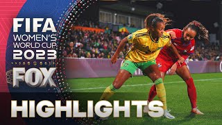 Panama vs Jamaica Highlights  2023 FIFA Womens World Cup [upl. by Aiuqram537]