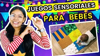 🟢🔴 JUEGOS SENSORIALES PARA CUMPLEAÑOS DE BEBES 🟢🔴 [upl. by Phillane]