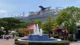 Mahogany Bay Cruise Port Roatan Honduras [upl. by Nahguav]