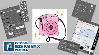 TUTORIAL DASAR IBIS PAINT X PEMULA LENGKAP [upl. by Aned]