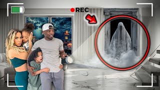 Ghost CAUGHT on Camera in our DREAM HOUSE SCARY [upl. by Dominy]