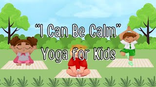 Calming Affirmations Yoga for Kids Mindfulness Brain Break with the EQ Kids Crew [upl. by Tobe]