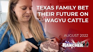 Texas Family Bets Their Future on Wagyu Cattle  The American Rancher [upl. by Ashton]