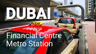 DUBAI  Financial Centre Metro Station [upl. by Arawaj]