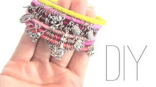 DIY Pulseras de moda decoradas [upl. by Nocam748]