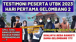 BOCORAN SOAL GELOMBANG KE2 UTBK 2023 HARI PERTAMA  PUSAT UTBK UI [upl. by Aohsoj]