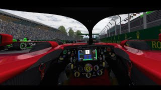 A short F1 race at Albert Park in Australia in 2024 [upl. by Asilla457]