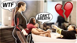 CAUGHT In The SHOWER Prank With Another GUY Ft Nateslife and Michaela [upl. by Acisey]