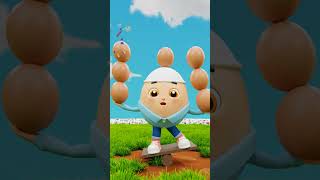 Ten Little Humpty Dumpty  Mary Nursery Rhymes amp Kids Songs childrensongs toddlersongs babysongs [upl. by Ahsenod297]