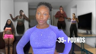 MY WEIGHT LOSS FITNESS JOURNEY  HOW I LOST 35 POUNDS  PICTURES INCLUDED [upl. by Speroni628]