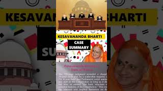 Kesavananda Bharati vs State of Kerala [upl. by Ettevets115]