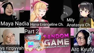 Reaction Mashup Milyhya Random Game Random Moment Part 2 [upl. by Eanom]