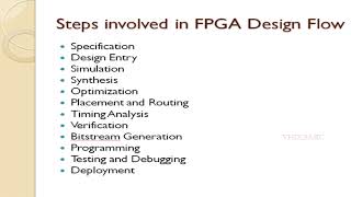 Explained  FPGA design flow [upl. by Oremar941]