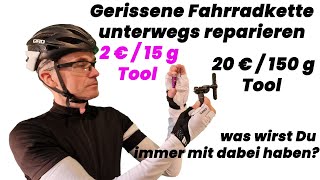 Kettenriss reparieren Kettennietdrücker Chainbreaker [upl. by Ynnej801]