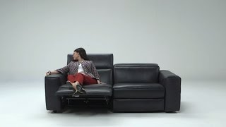 Natuzzi sofa collection  BRIO Natuzzi Italia sofa with audio system [upl. by Annabella]