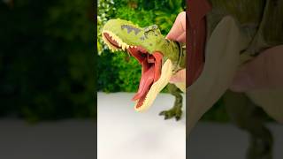 Green T Rex Vs Spinosaurus Roar dinosaur [upl. by Enialem]