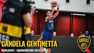 Candela Gentinetta  Sudamericano 2024  Highlights [upl. by Tisha]