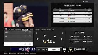 CFB25 vs Appalachian State [upl. by Elatnahc]