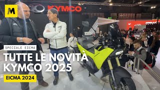 Novità KYMCO a EICMA 2024 nuovi scooter e una gamma completissima [upl. by Azeel645]