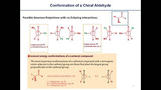 Nucleophilic Addition to αChiral Carbonyl Compounds Diastereoselctivity and The FelkinAhn model [upl. by Akeinahs]