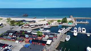 Drone footage Båstad Sweden  DJI Mini 3 [upl. by Yelserp]